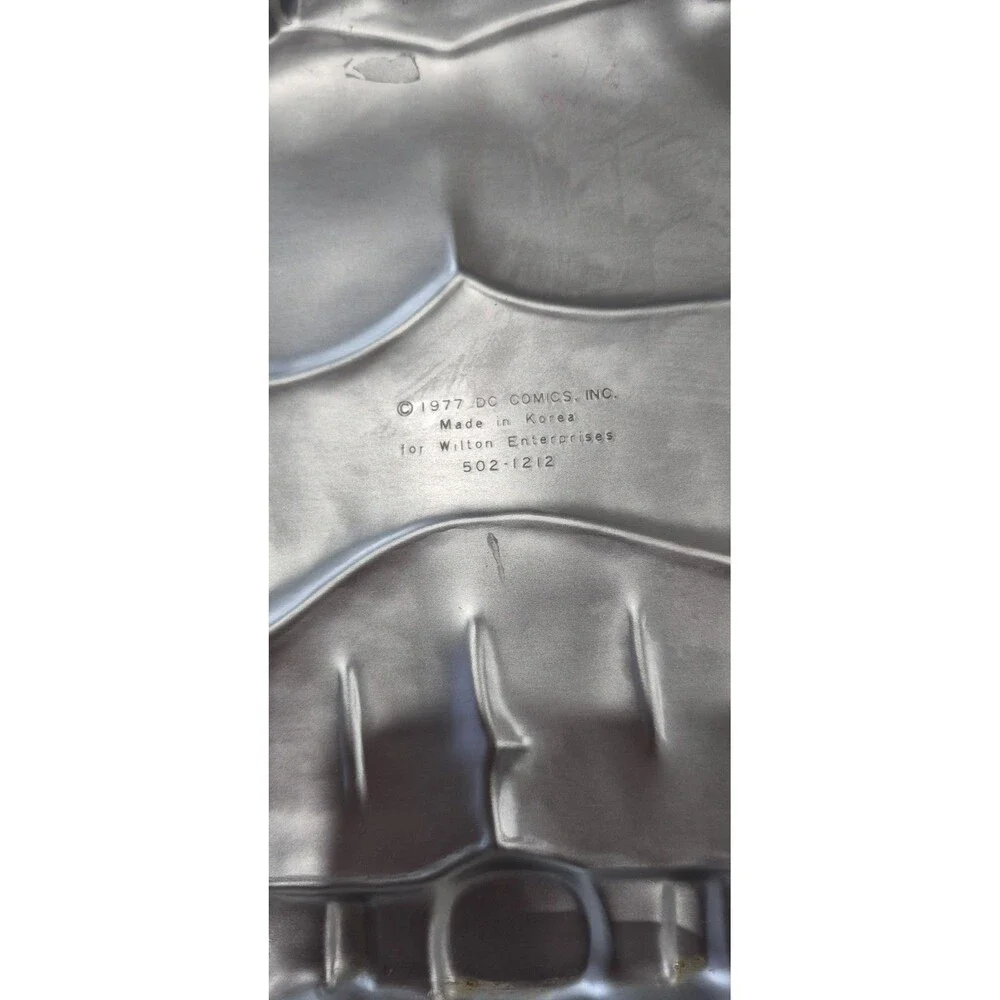 Vintage 1977 Wilton DC Superman Cake Pan Rare D.C. Comics Collectible EUC